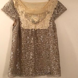 Timeless lace blouse